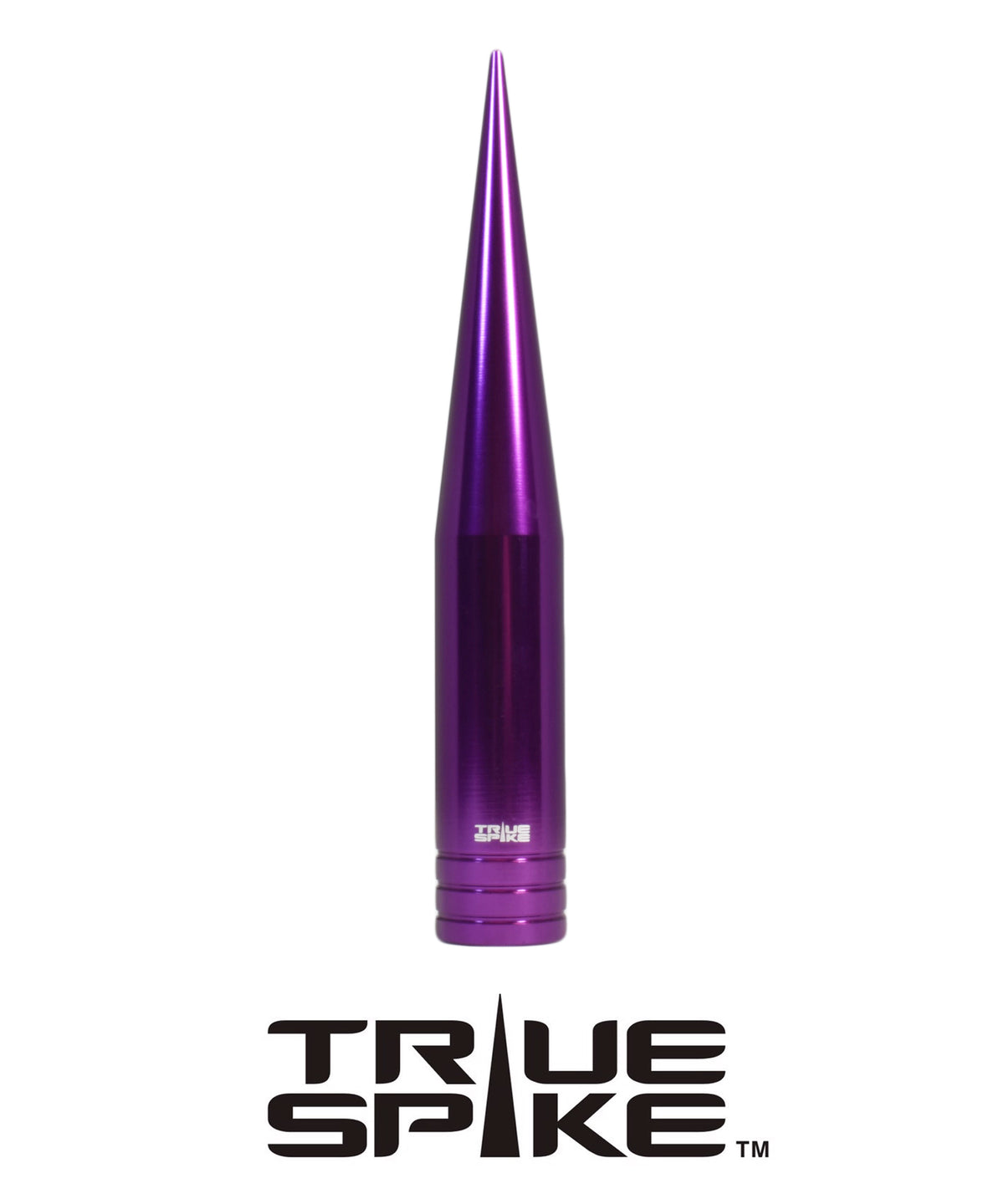 True Spike 136mm (5.5") Billet Aluminum Fat Spike Antenna Kit | Universal Short AM/FM Replacement Mast for Trucks & Cars