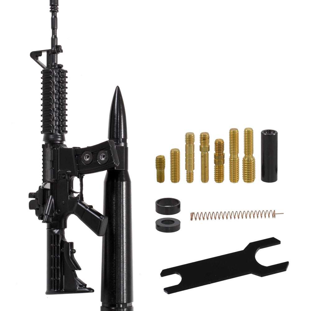 
                      
                        Anti-Theft AR15 & 50 Caliber Bullet Stubby Antenna AM FM For 90-22 Chevy GMC
                      
                    