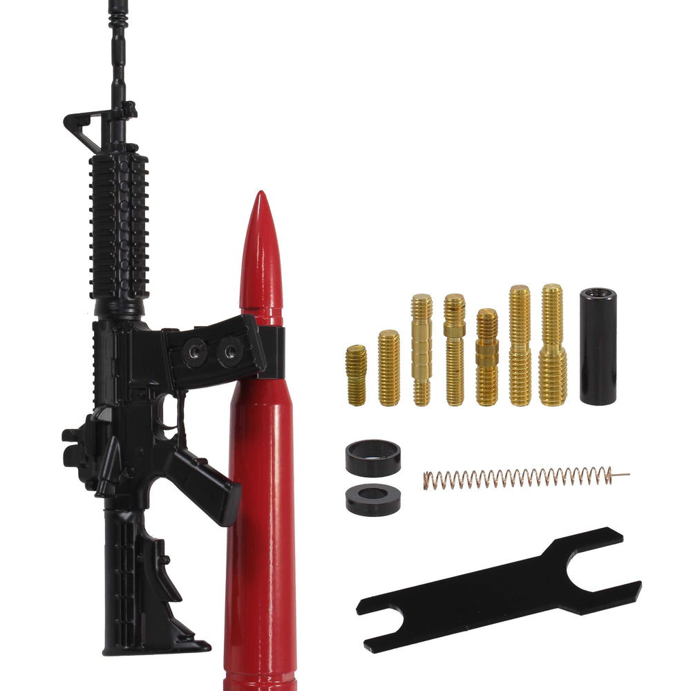 
                      
                        Anti-Theft AR15 & 50 Caliber Bullet Stubby Antenna AM FM For 90-22 Chevy GMC
                      
                    