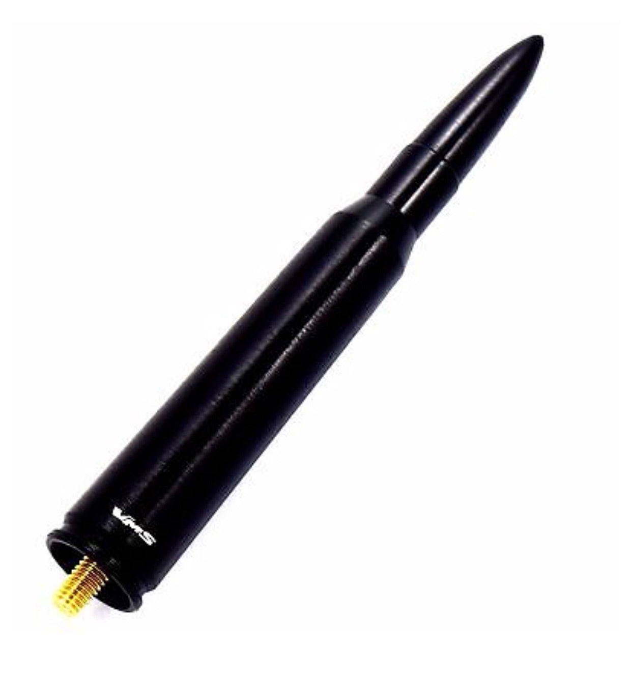 Universal .50 Caliber Bullet Stubby Billet Antenna