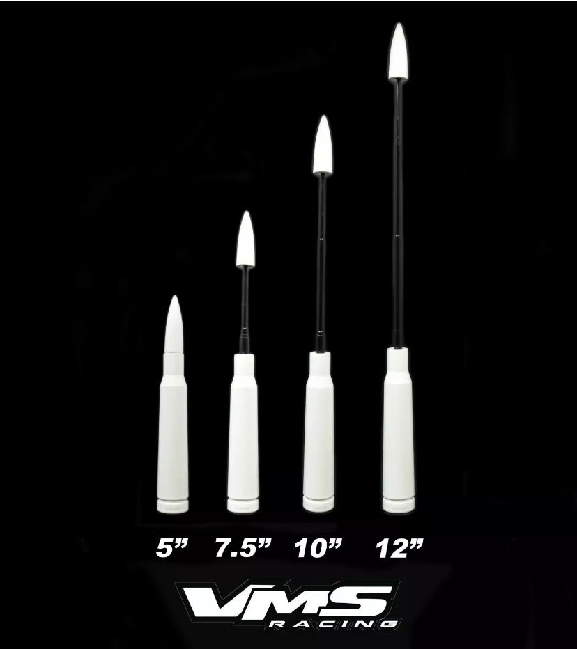 
                      
                        Anti-Theft Retractable 50 Caliber Bullet Stubby Antenna Fits All GMC Chevy Sierra HD
                      
                    