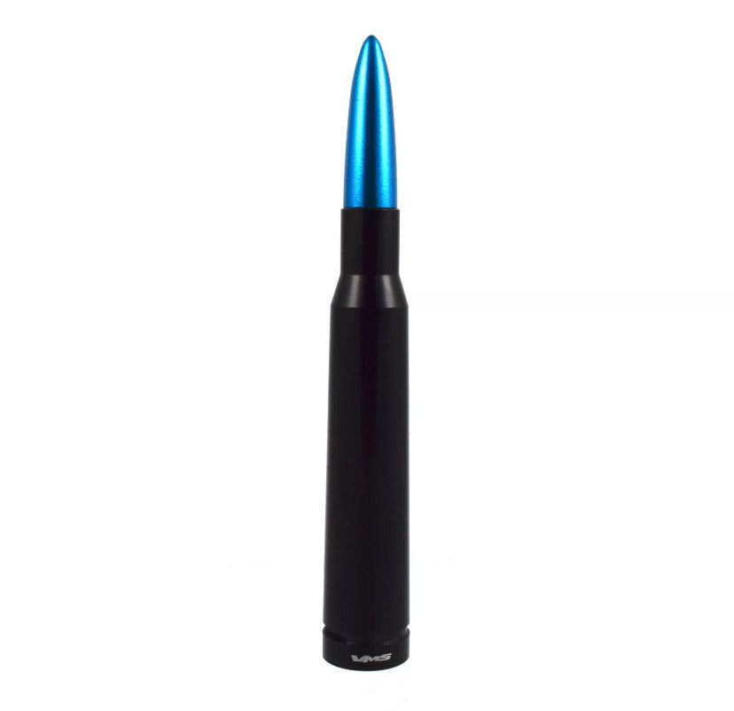 Anti-Theft .50 Caliber Bullet Stubby Short Antenna Fits Dodge Ram 1500 2500 3500