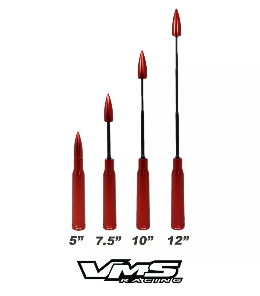 
                      
                        Anti-Theft Retractable 50 Caliber Bullet Stubby Antenna Fits All GMC Chevy Sierra HD
                      
                    