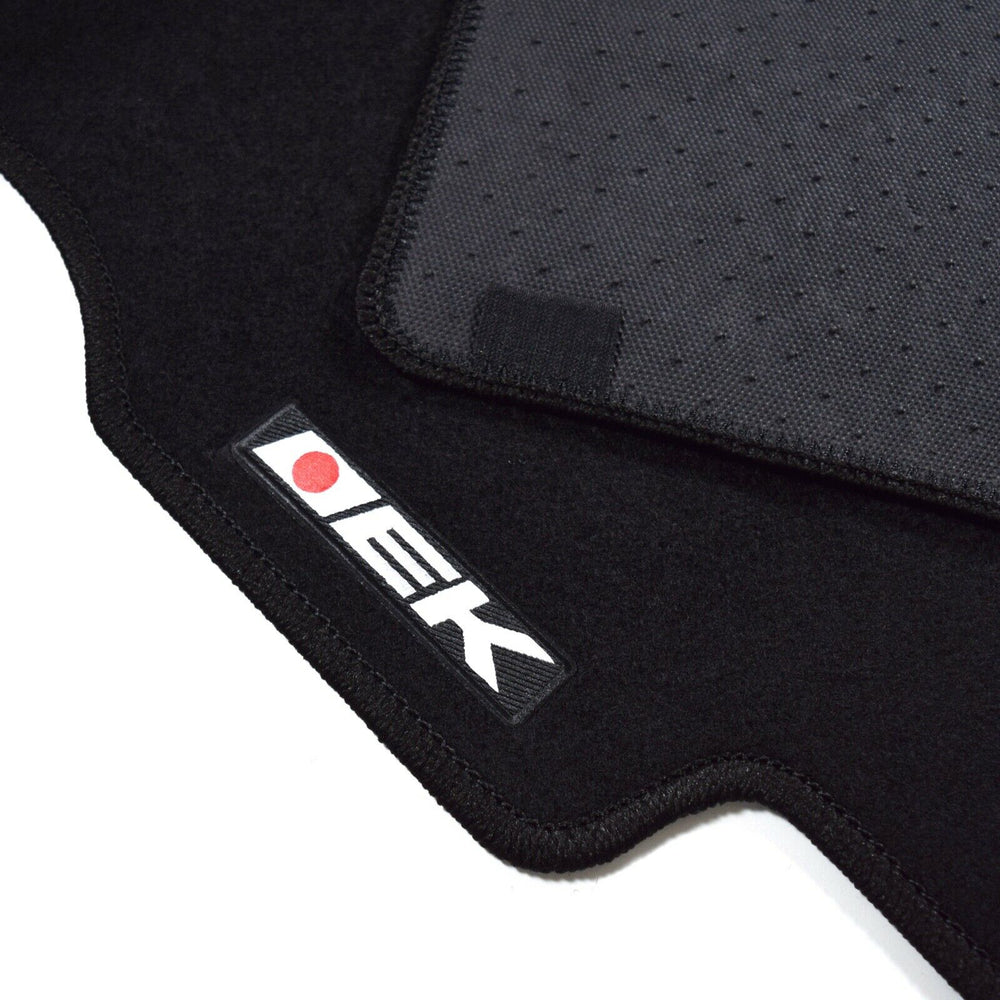 
                      
                        4PC Set Black Custom Floor Mat Non Skid Carpet Fit 96 00 Honda Civic EK JDM
                      
                    